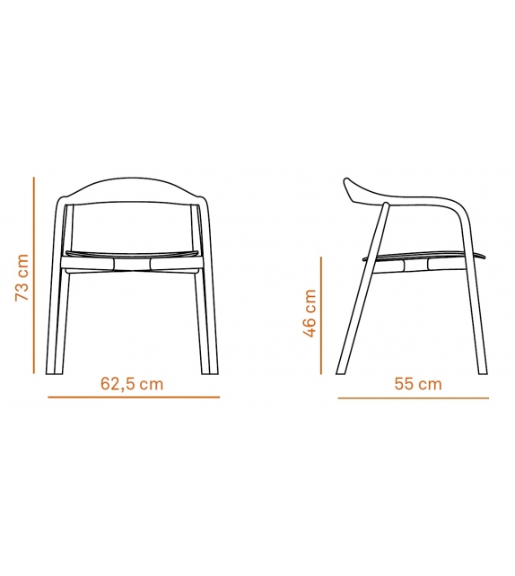 Autumn Wood Discipline Silla