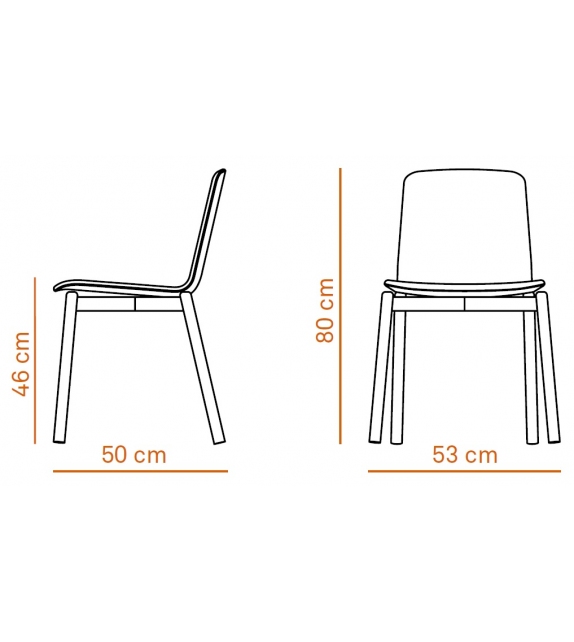 Two Tone Discipline Chaise