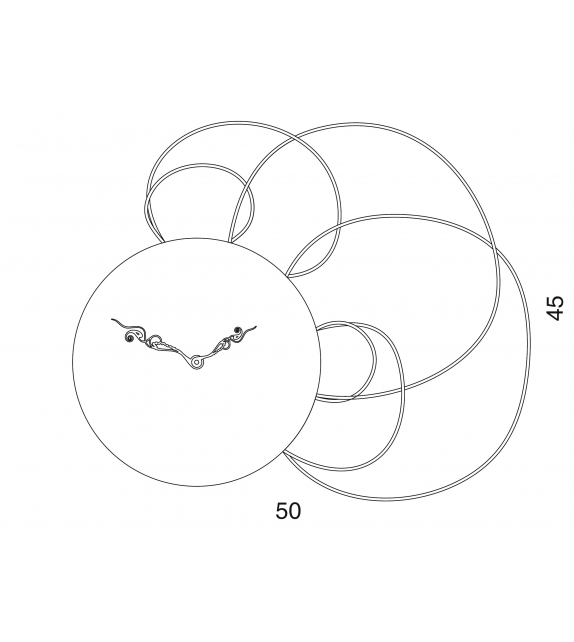 Liberty Progetti Horloge Murale