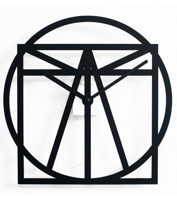 Vitruvius Progetti Wanduhr