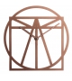 Vitruvius Progetti Reloj de Pared