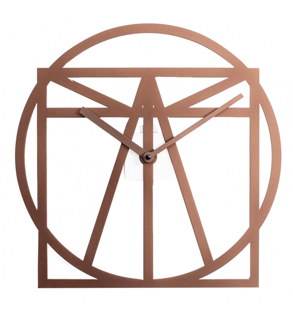 Vitruvius Progetti Horloge Murale