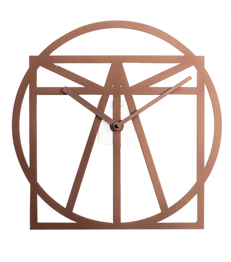 Vitruvius Progetti Reloj de Pared