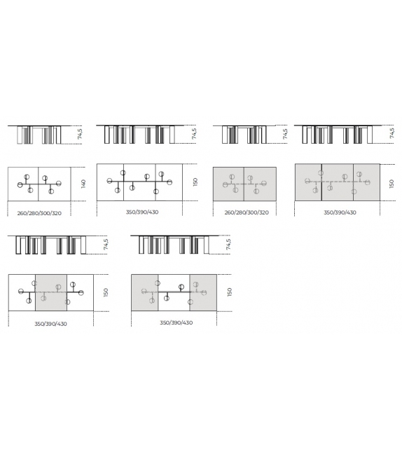 Simpòdio System Table Gallotti&Radice