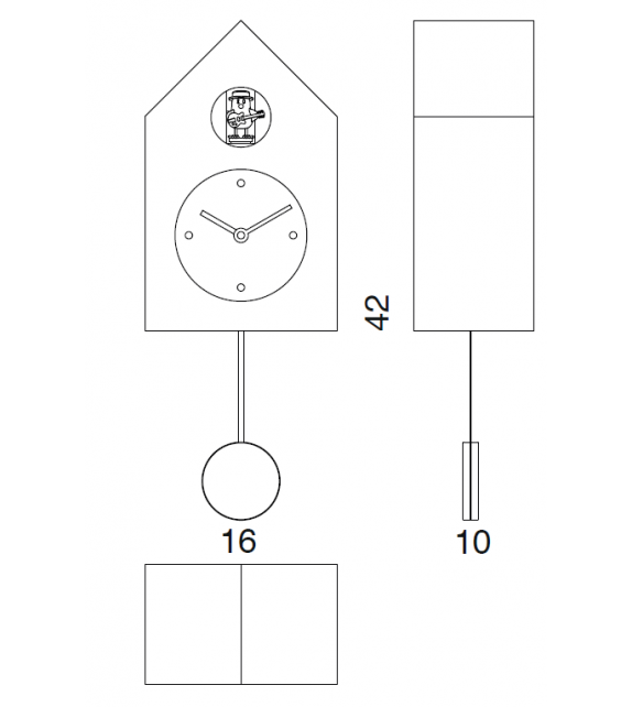 Rockbird Progetti Reloj Cucú