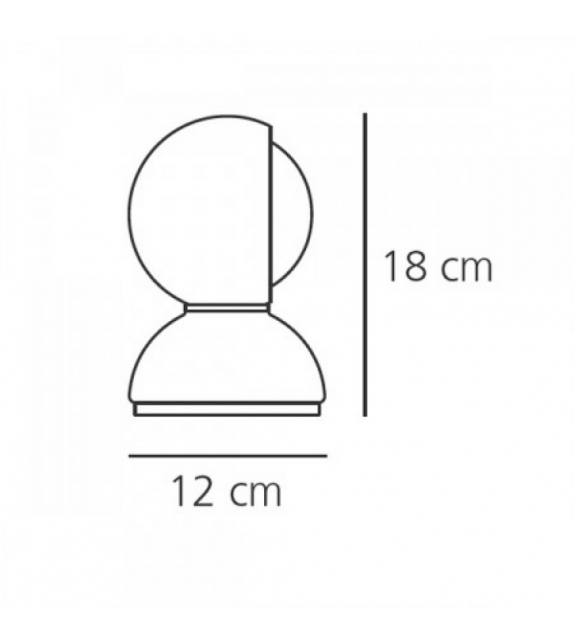 Eclisse Artemide Tischleuchte