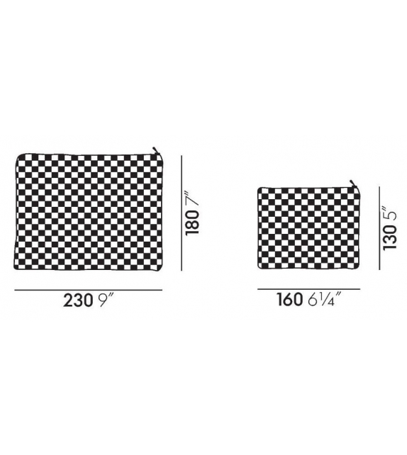 Prêt pour l'expédition - Zip Pouches Vitra Pochette