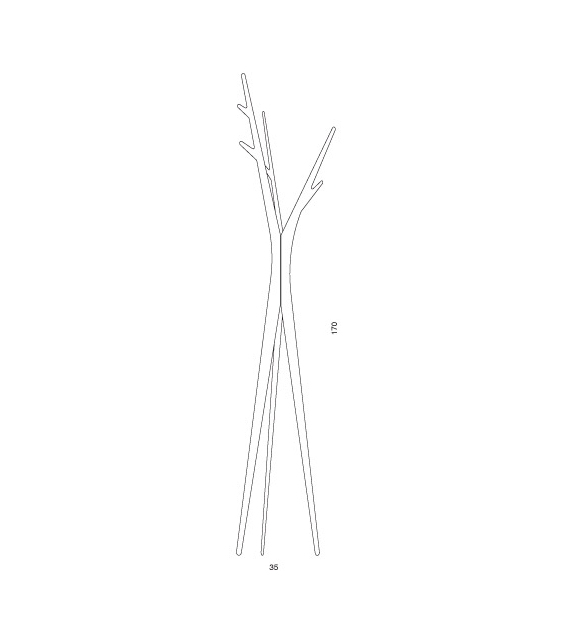Treepod Progetti Coat Rack
