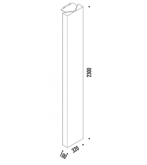 Banner Davide Groppi Floor Lamp