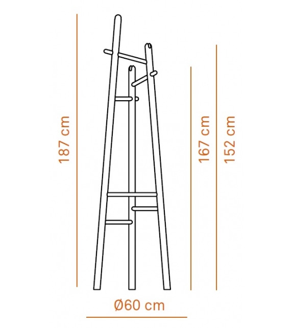 Sakti Discipline Coat Rack