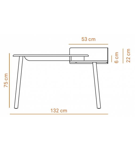 Cut Discipline Desk Table