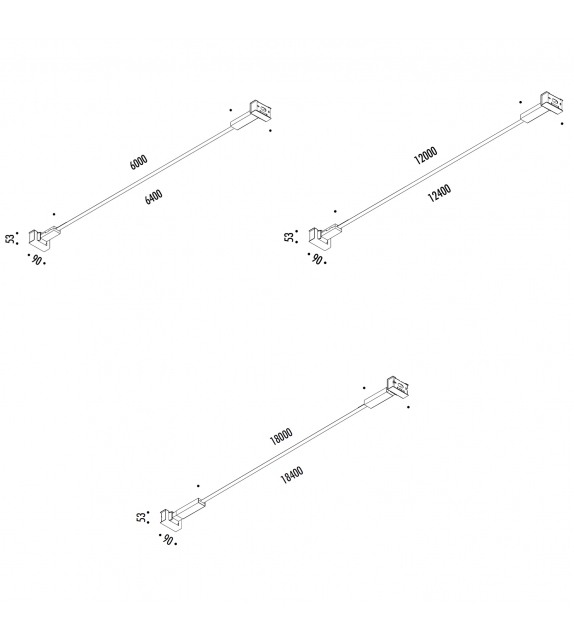 Infinito Davide Groppi Celing - Wall Lamp