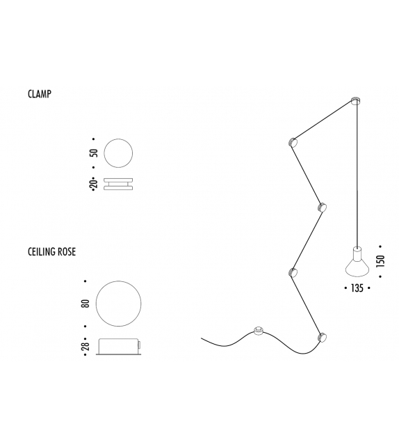 Neuro Davide Groppi Lampada a Sospensione