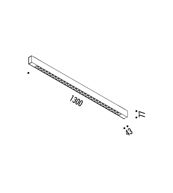 Spy PL Davide Groppi Lampada da Soffitto
