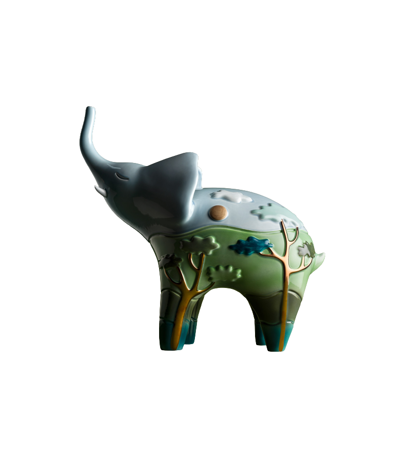 Surus Elephant Sculpture Bosa