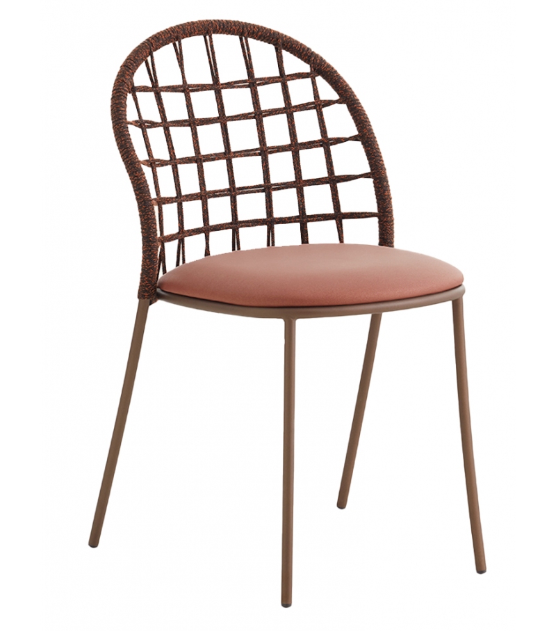 Petale Expormim Chaise quadrillage