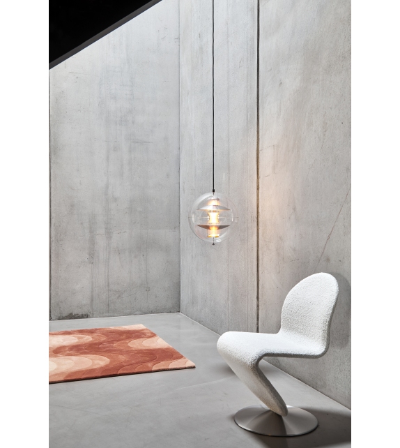 Vp Globe Brushed Alu Verpan Lampada a Sospensione