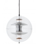 Vp Globe Brushed Alu Verpan Suspension Lamp