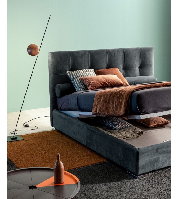 Max Basso Capitonné Twils Bed