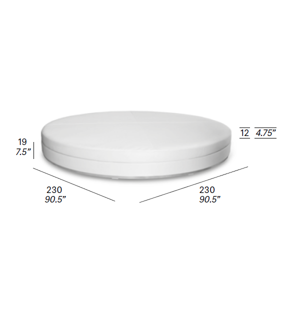 Slim Expormim Daybed Round