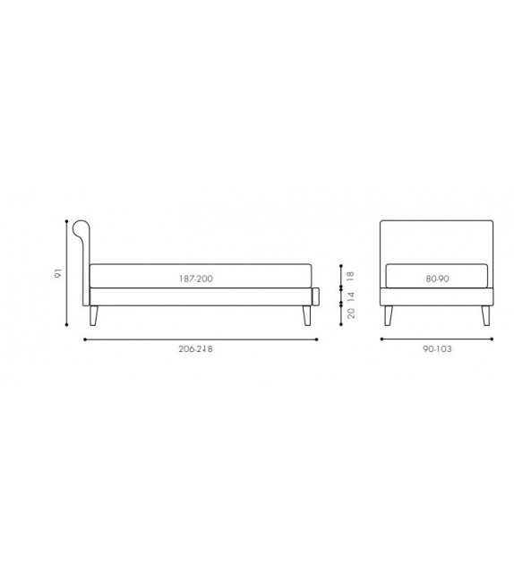 Camelia Be-Max Mod.30 Twils Cama Individual
