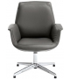 Downtown Visitor Swivel Chair Poltrona Frau
