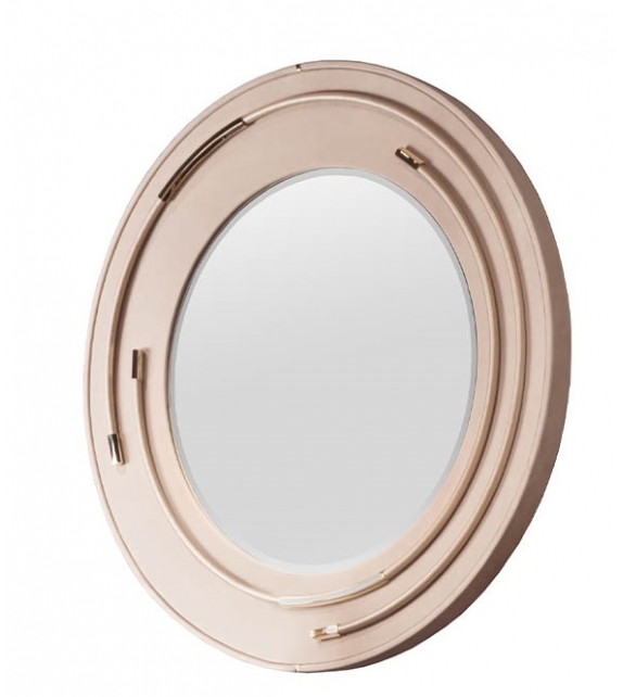 Noir Turri Round Mirror