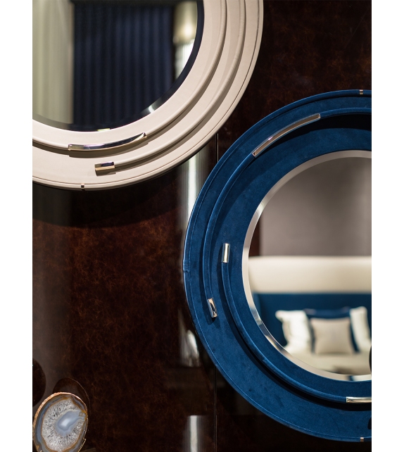 Noir Turri Runder Spiegel