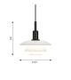 PH 3/3 Louis Poulsen Pendant Lamp