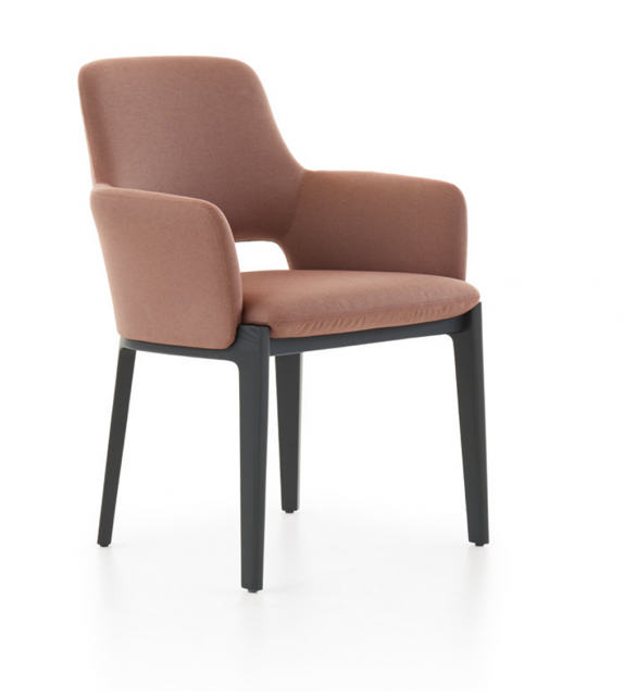 Devon Molteni & C Chaise avec Accoudoirs