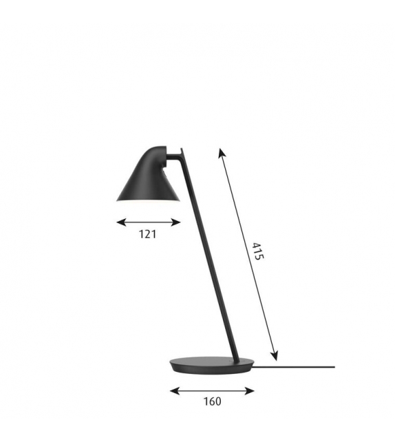 NJP Louis Poulsen Tischleuchte