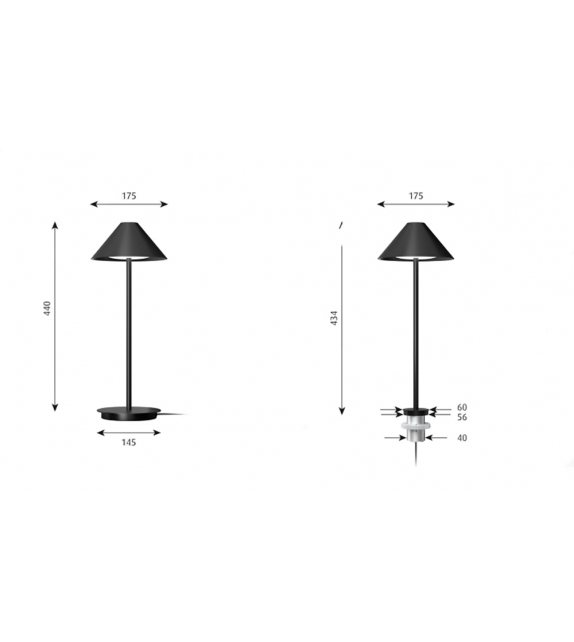 Keglen Louis Poulsen Table Lamp