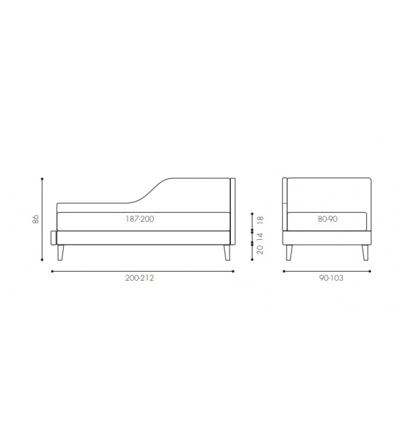 Dread Twils Single Bed