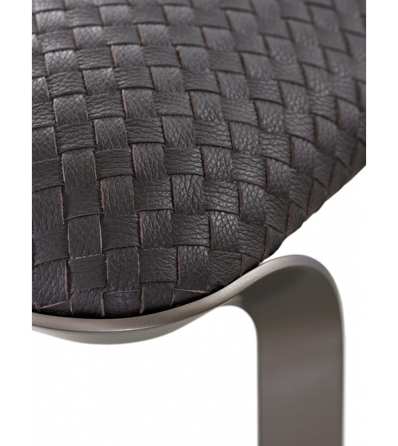 Milano Turri Pouf with Weaving