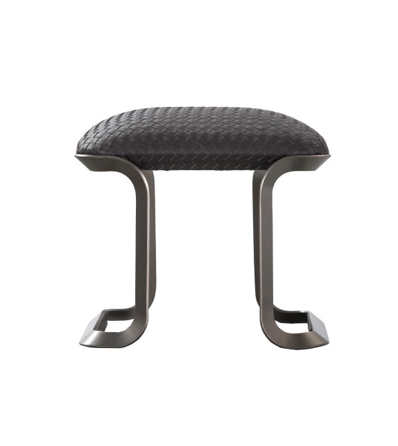 Milano Turri Pouf with Weaving