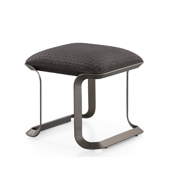 Milano Turri Pouf avec Tissage