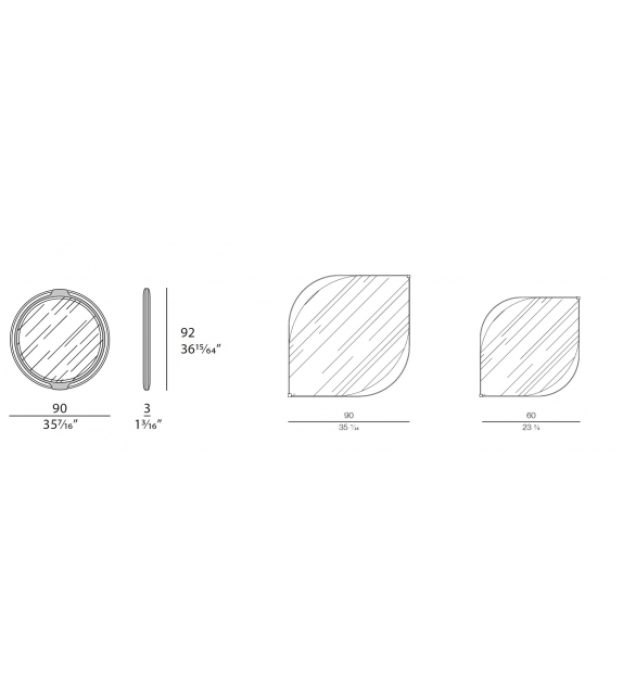 Vine Turri Espejo Redondo