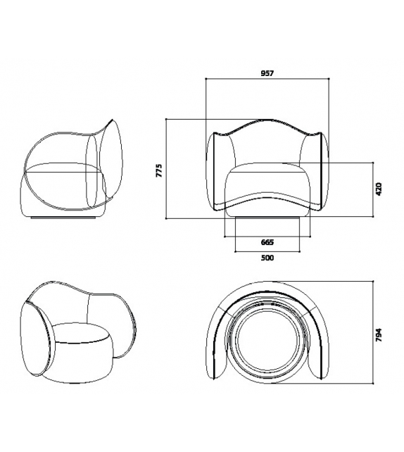 Onna Maison Dada Fauteuil