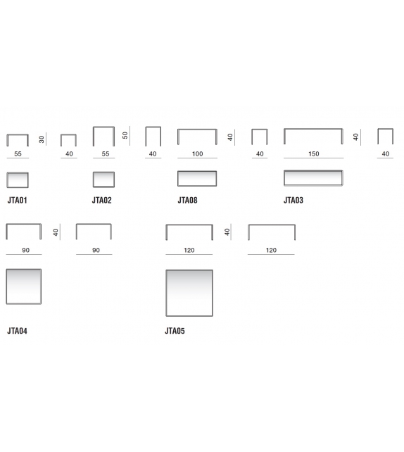 Jan Molteni & C Sofa Coffee Table