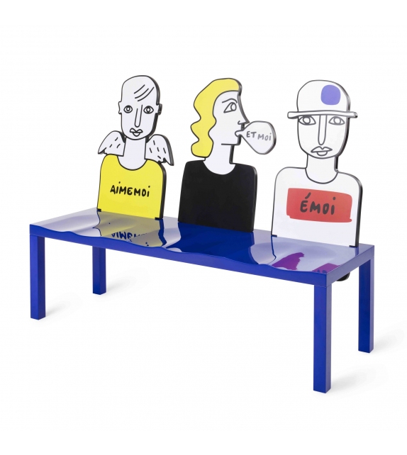 Human Conversation Maison Dada Bench