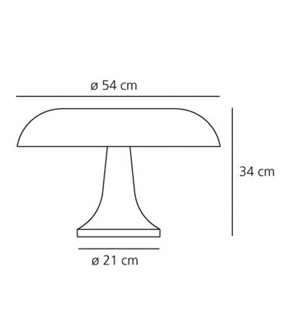 Nesso Artemide Lampada da Tavolo
