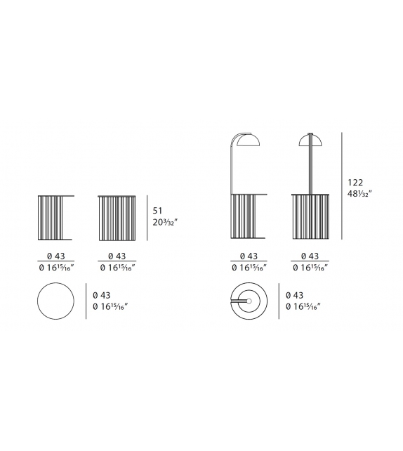 Roma Turri Mesa Auxiliar