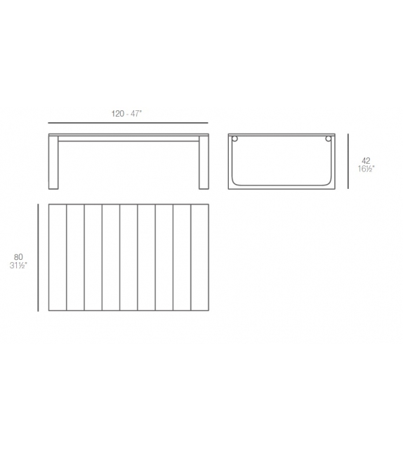 Tulum Vondom Couchtisch
