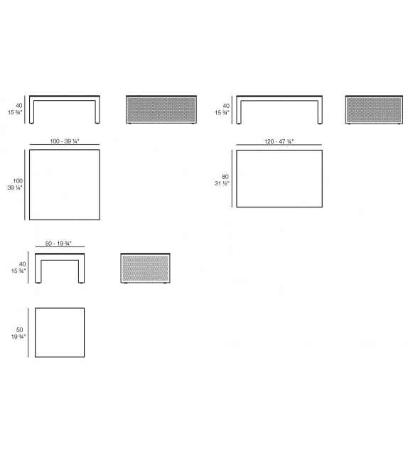 The Factory Vondom Couchtisch