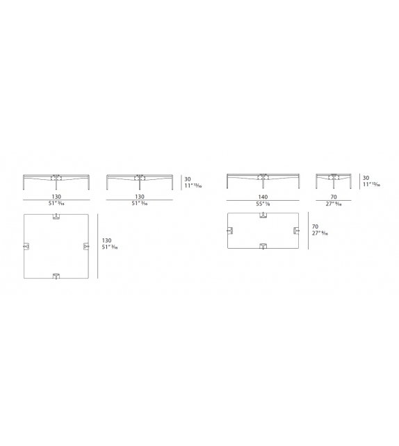Blues Turri Table Basse