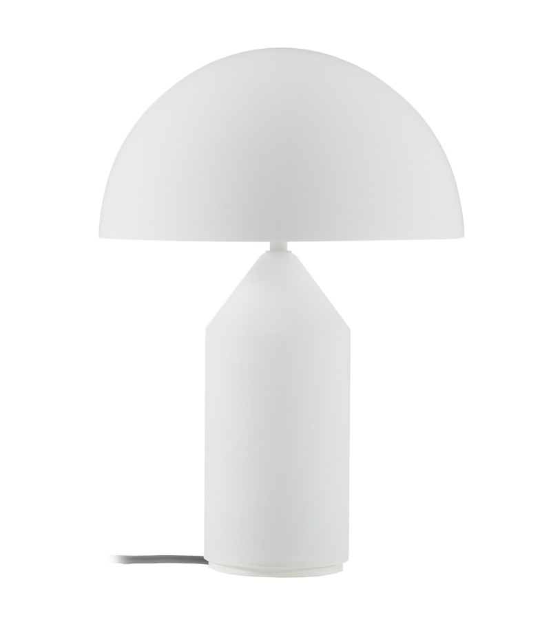 Atollo White Oluce Lampada da Tavolo