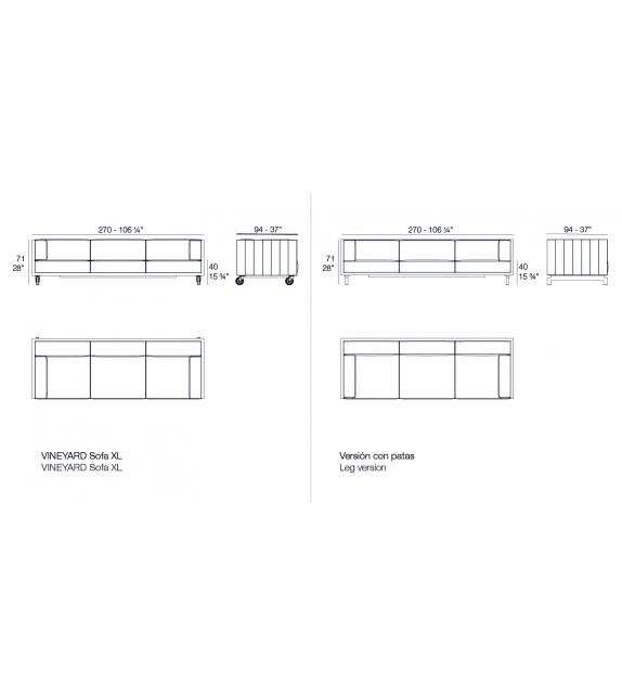 Vineyard Vondom Fauteuil