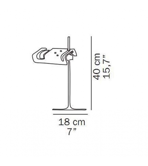 Spider Oluce Lampe de Table