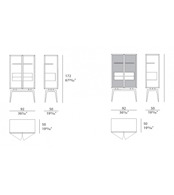 Blues Turri Chest of Drawers
