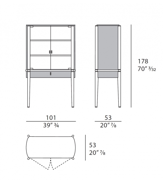 Pinnacle Turri Vitrine
